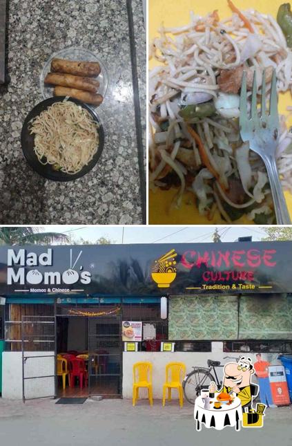 This is the image displaying food and exterior at Chinese Culture