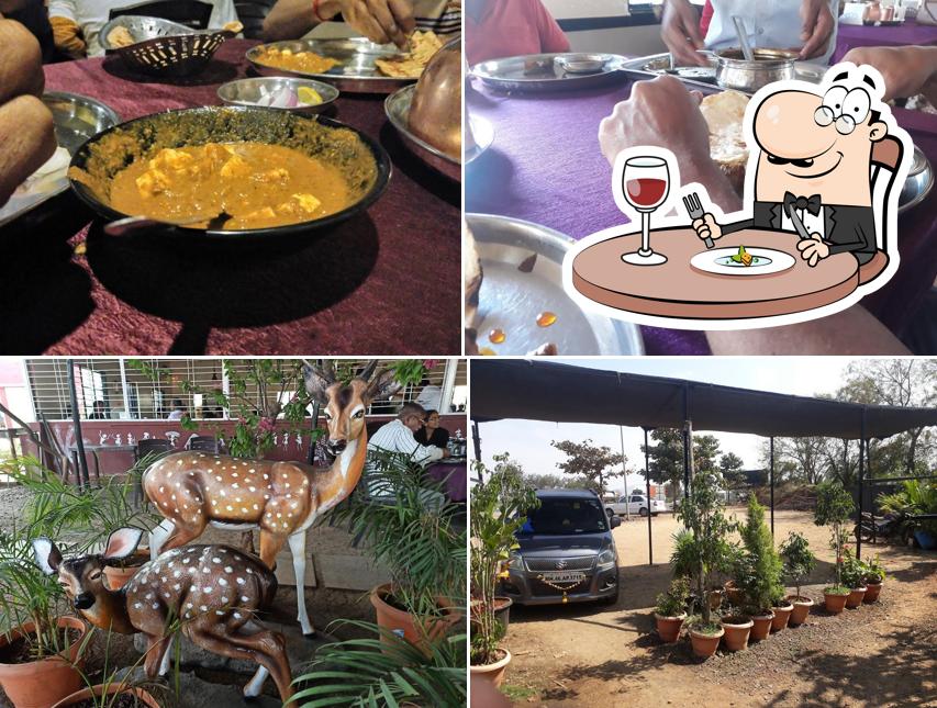 Meals at Hotel Maharaja Palace, Borgaon