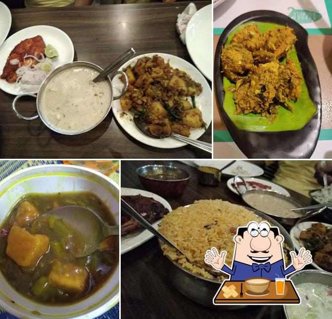 Food at Andhra Ruchulu, JP Nagar