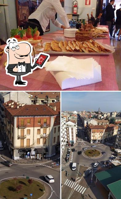 Questa è la immagine che raffigura la esterno e tavolo da pranzo di Bar Eden