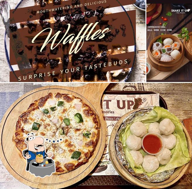 Food at Shake It Up Cafe & Lounge
