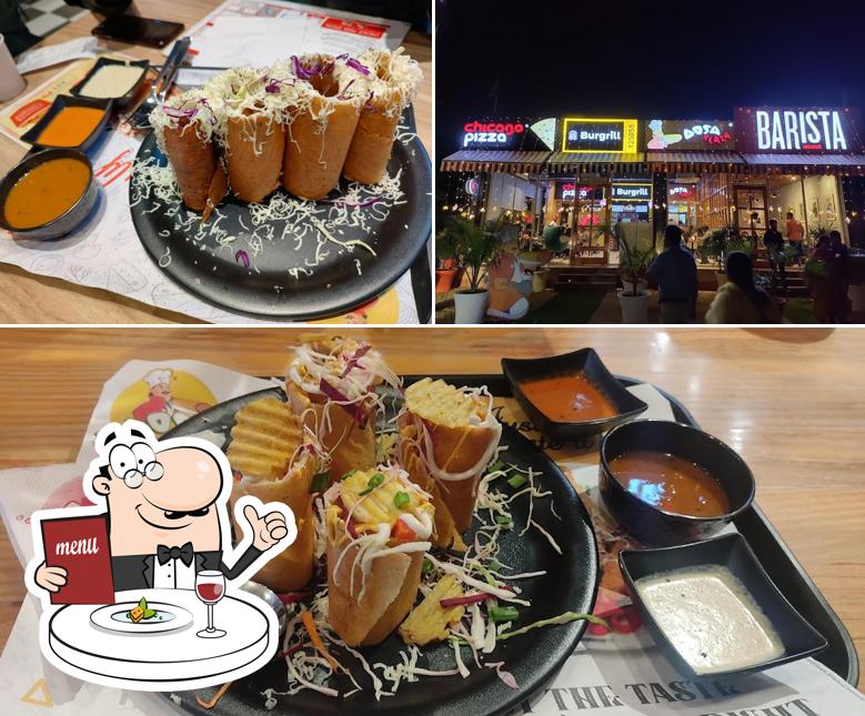 The picture of Dosa Plaza’s food and exterior