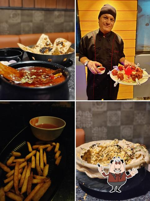 Food at Hotel Global Executive Family Restaurant, Bar & Lodging