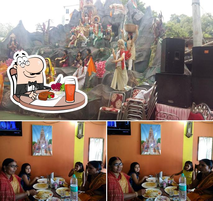 Kalyan Restaurant is distinguished by dining table and interior