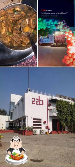 Food at 22B The Resort