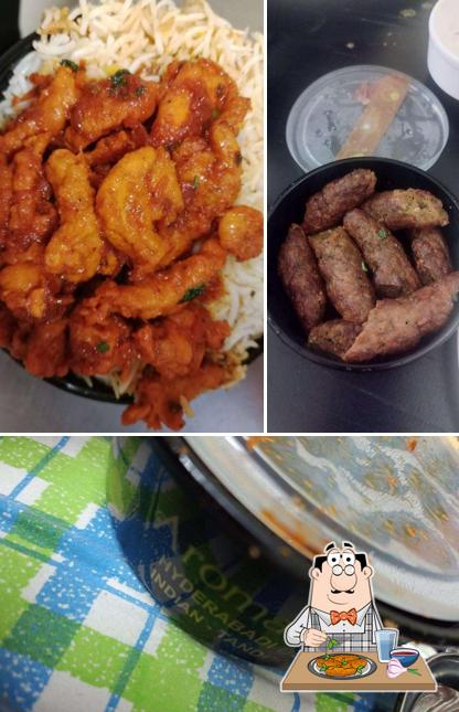 Chicken wings at Aromas of Biryani