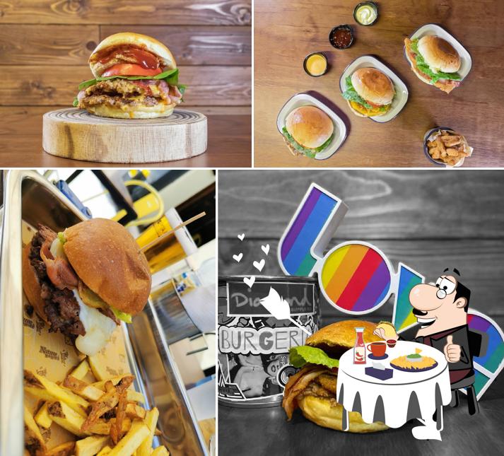 Prenditi un hamburger a BURGERIAA
