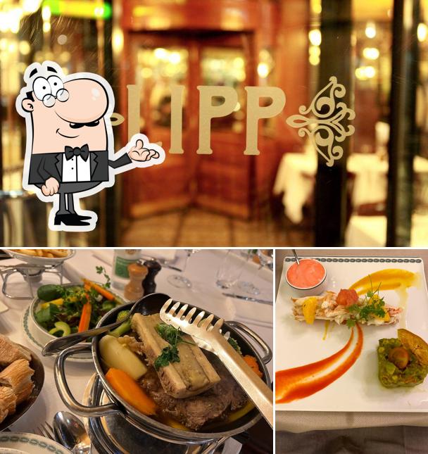 Gli interni di Brasserie Lipp
