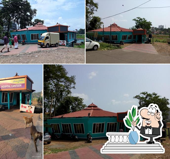 The exterior of Green Chillies - Hospital Canteen