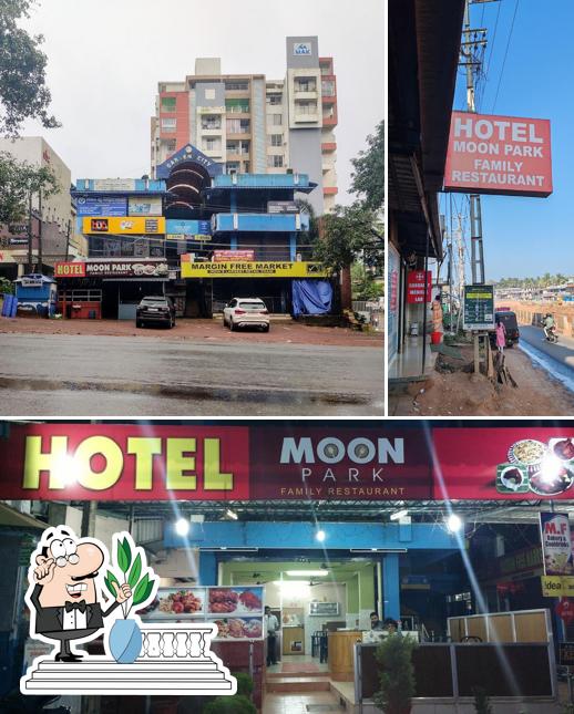 The exterior of Hotel Moon Park