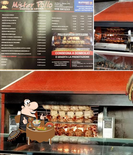 Cibo al Signor Pollo Carpi