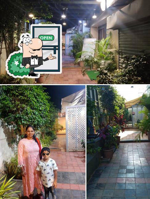 The exterior of Hotel Sukhakarta Pure Veg