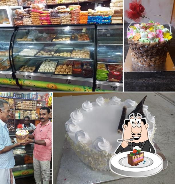 Chocolate cake at Town Bakery Pathanapuram