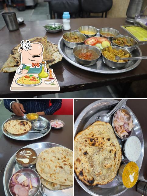 Food at Sharma Vaishno Dhaba