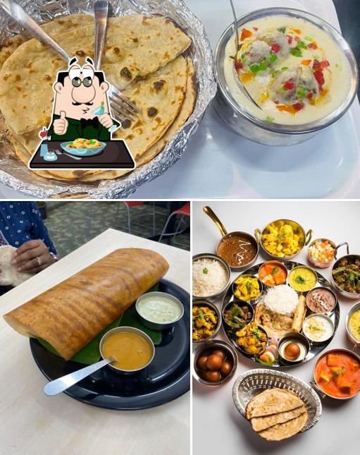 Food at Sri Shivaprasad Restaurant