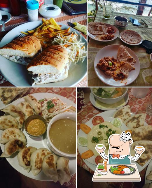 Food at Tibetan Restaurant And German Bar