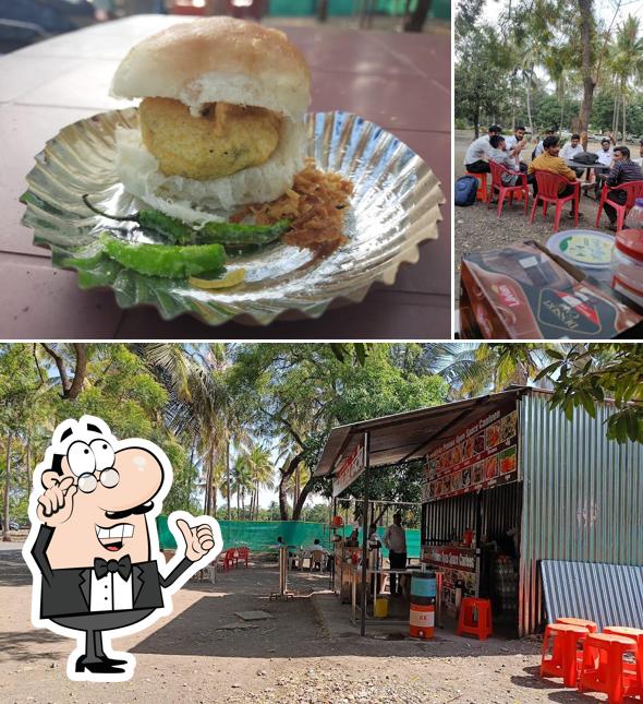 The interior of Pravara Open Space Canteen