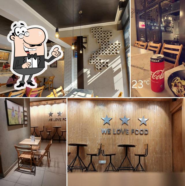Check out how California Burrito Mexican Kitchen @ Sarjapur looks inside