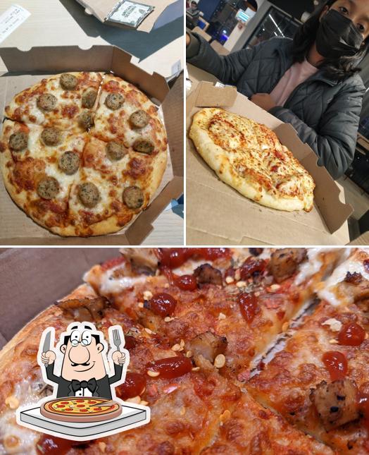 Try out various types of pizza