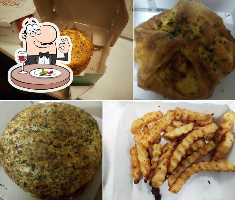 Food at Domino's Pizza