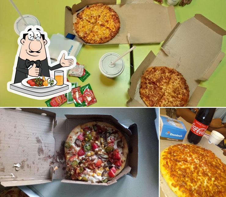 Among various things one can find food and beverage at Domino's Pizza Mota Varachha, Surat