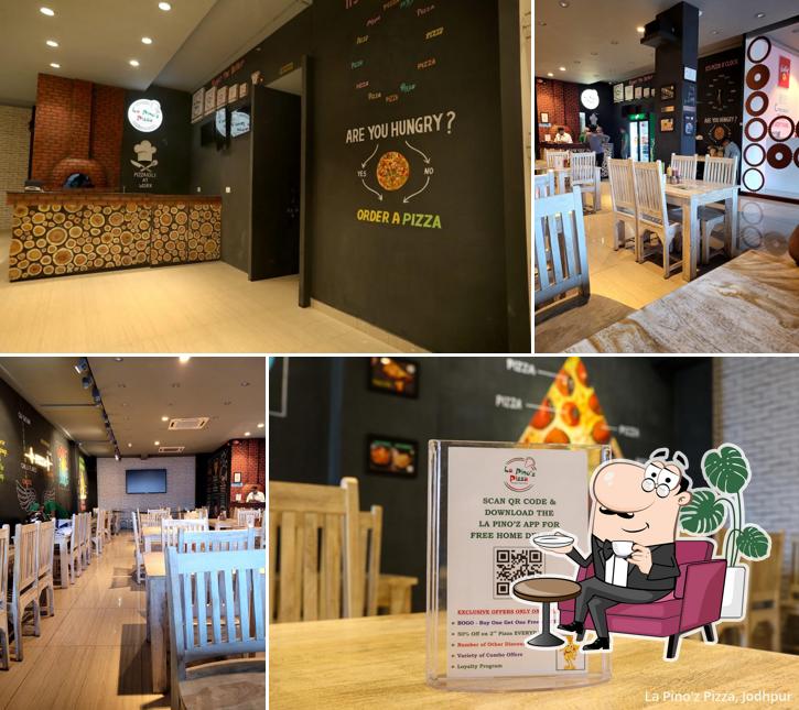 Check out how La Pino'z Pizza-Sardarpura, Jodhpur looks inside