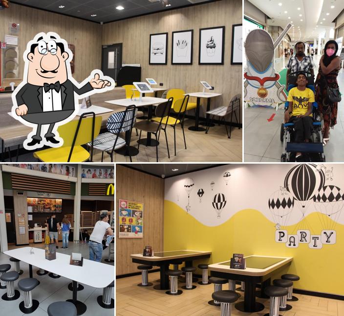 Dai un'occhiata agli interni di McDonald's Quarto - C/C Quarto Nuovo