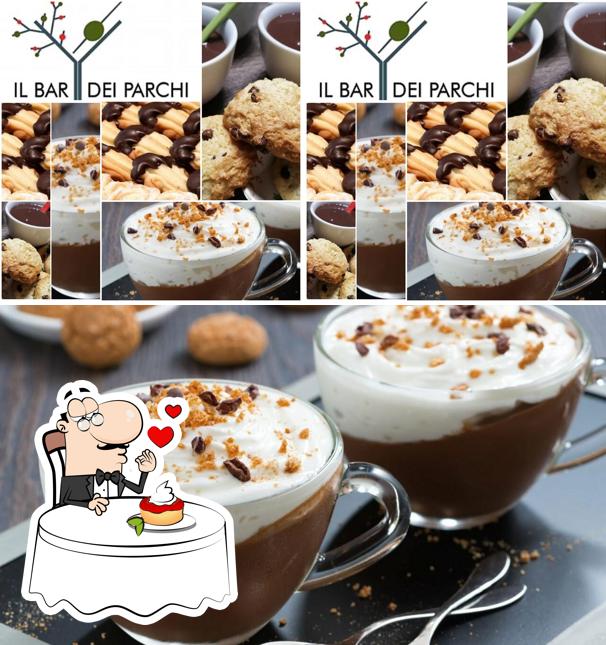 IL BAR DEI PARCHI offre un'ampia gamma di dessert