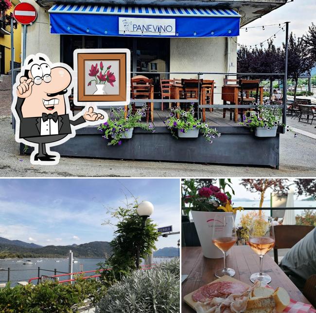 La interni e esterno del ristorante