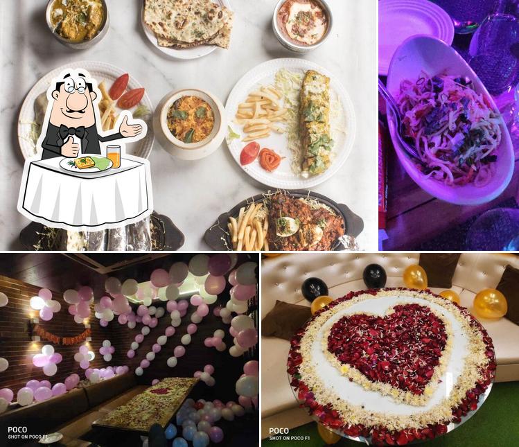 Food at Sheesha Sky Lounge