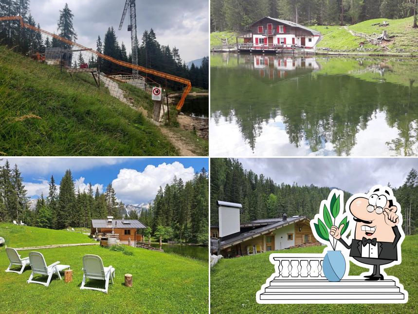 Gli esterni di Rifugio Lago d'Ajal