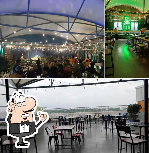 The interior of ALA the terrace lounge