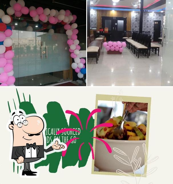 Among various things one can find interior and food at Kanha Restaurant - Unit of TTB Greens