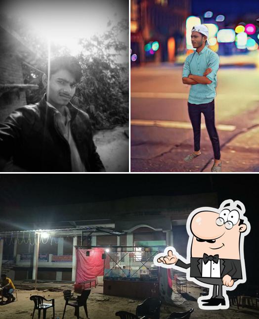 The interior of Gaurav Tea House