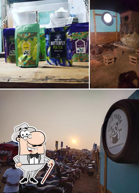 This is the photo depicting exterior and food at Hippie panda food truck