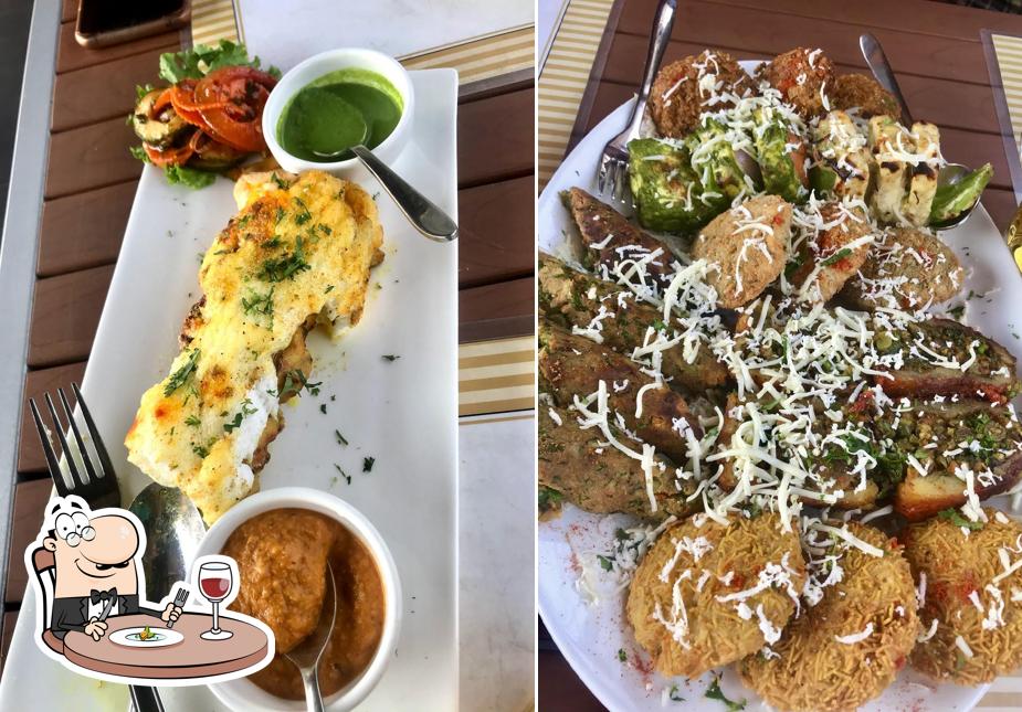 Food at M pro restaurant