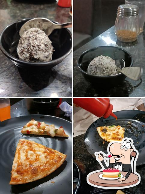 Morbido Pizza - Una serves a selection of sweet dishes