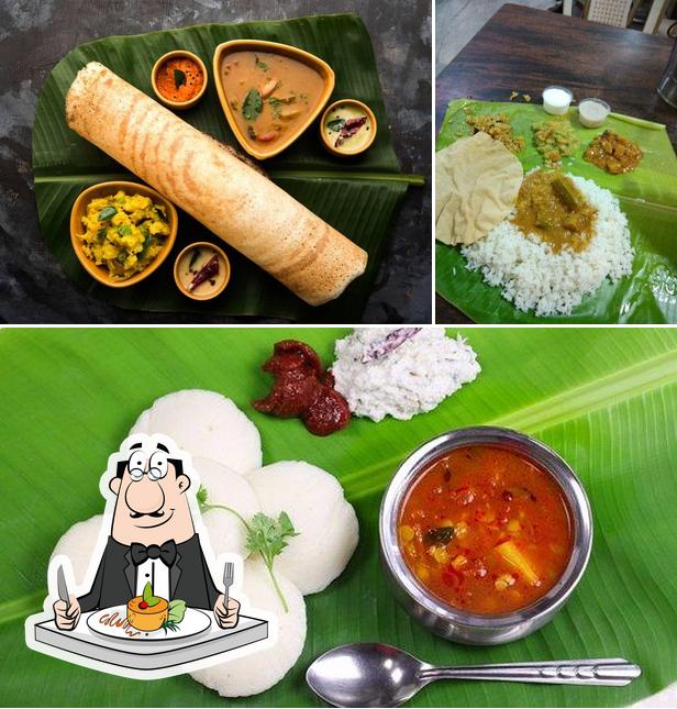 Food at Murugan Hotel
