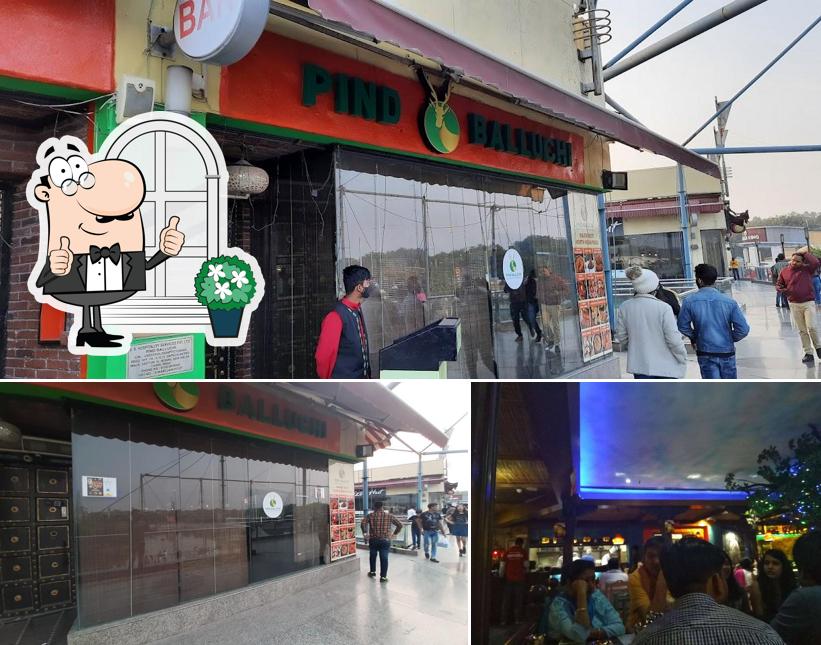 The exterior of Pind Balluchi
