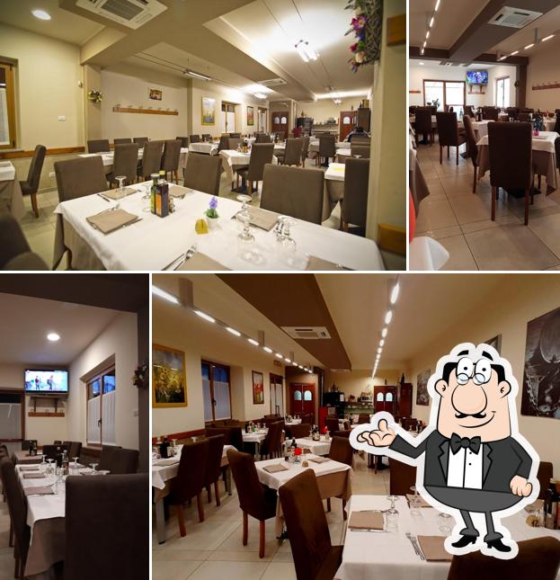 Dai un'occhiata agli interni di Pizzeria e Osteria del Bagio