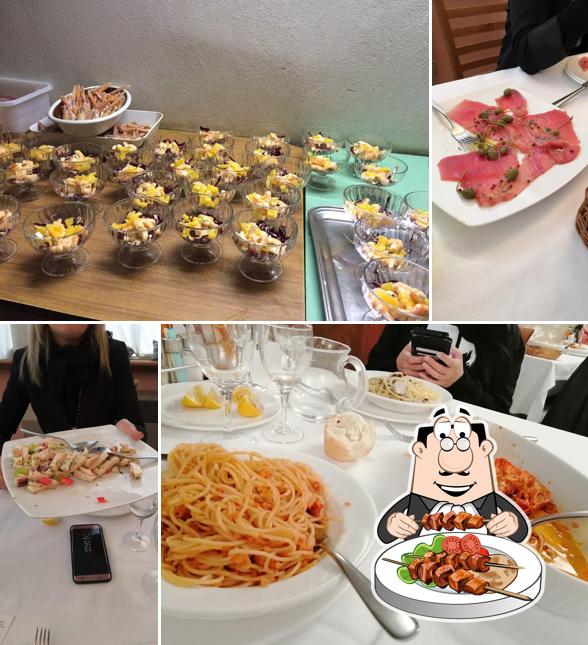 Cibo al Ristorante Tre Rose