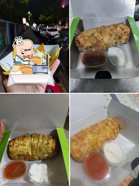 Garlic bread at Taco 'bout it