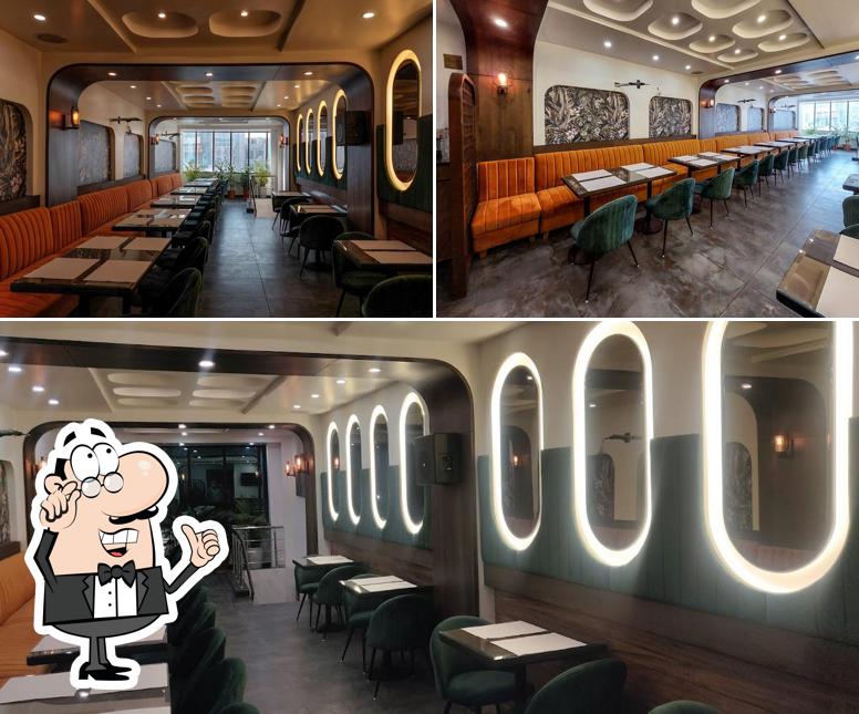 The interior of The Silver Lounge