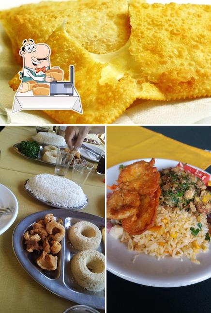 Pão-com-alho em Restaurante Novo Paladar