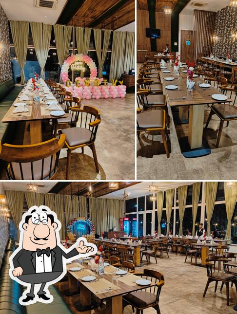 The interior of Swad Restaurant - By The Kamoda Resort