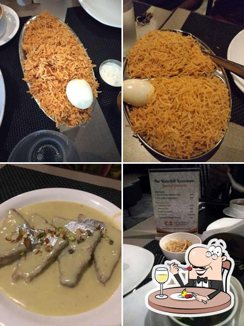 Food at The Waterfall Restaurant