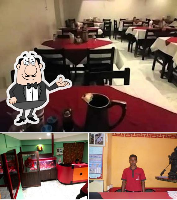 The interior of Kim Ling Specialty Chinese Restaurant