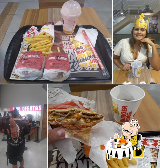 Platos en Burger King