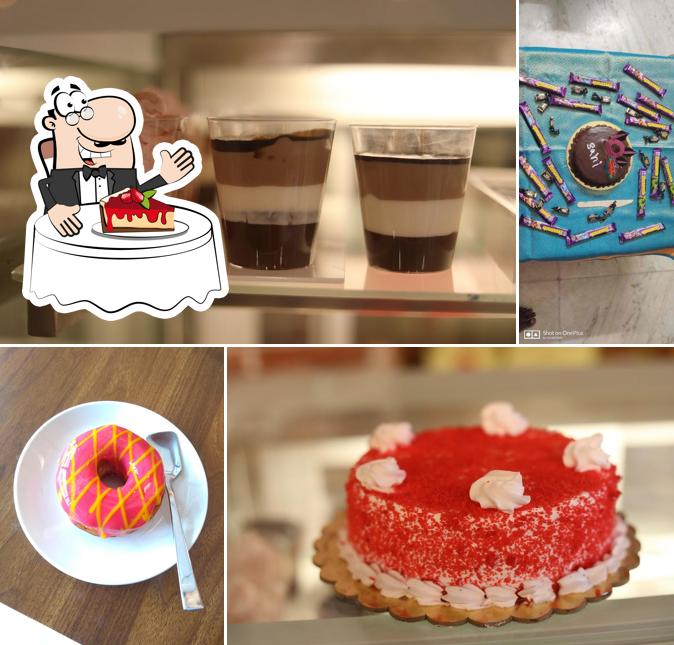 7th Heaven serves a selection of desserts