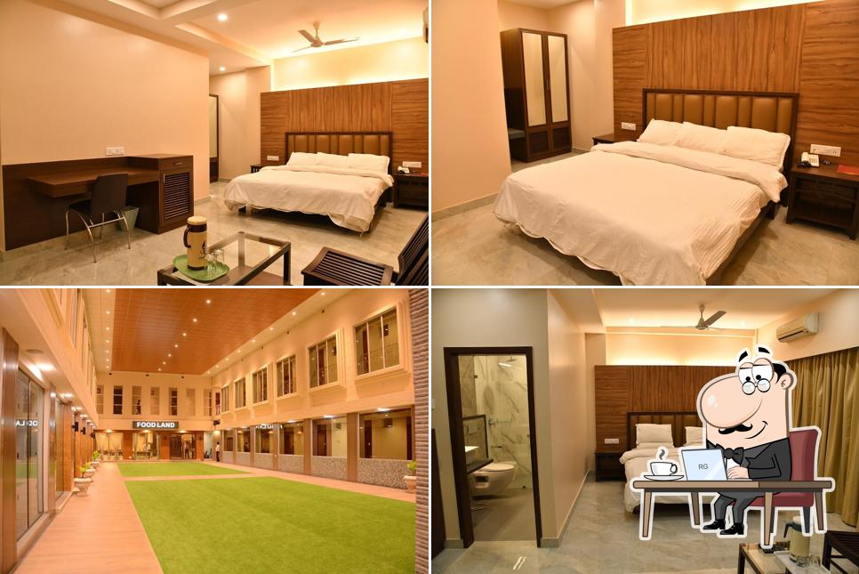 The interior of Hotel Prince Residency